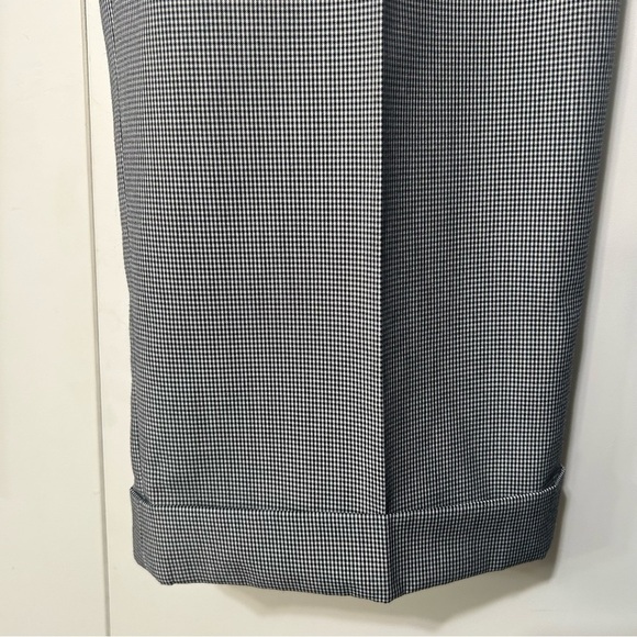 Sean John Fine Tailored Black and White Small Checked Pleated Trousers 40Wx30L - Picture 4 of 14